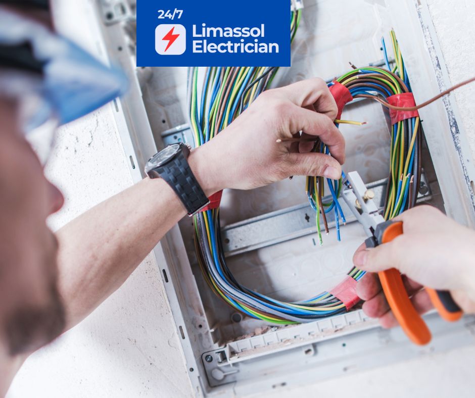 Fuse box replacement Limassol electrician